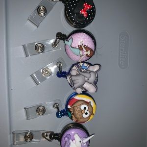 Nurse name badge reels